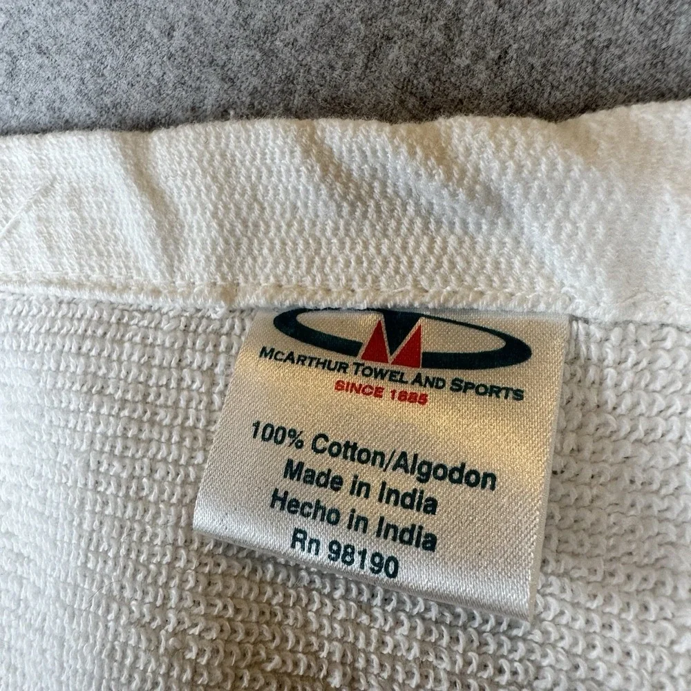 MBNA NFL Super Bowl XXXVI Promo Towel Credit Card Issuer Patriots vs. Panthers